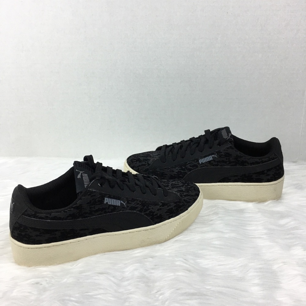 Puma Platform Velvet Rope Shoes